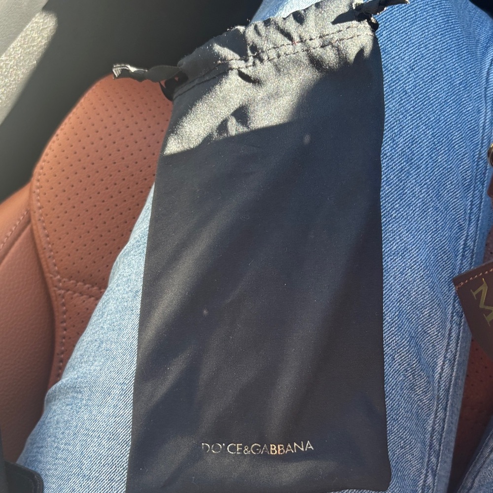 Dolce & Gabbana Black Sunglasses Pouch